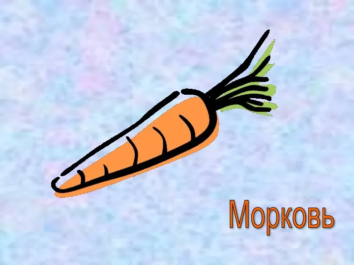 Морковь