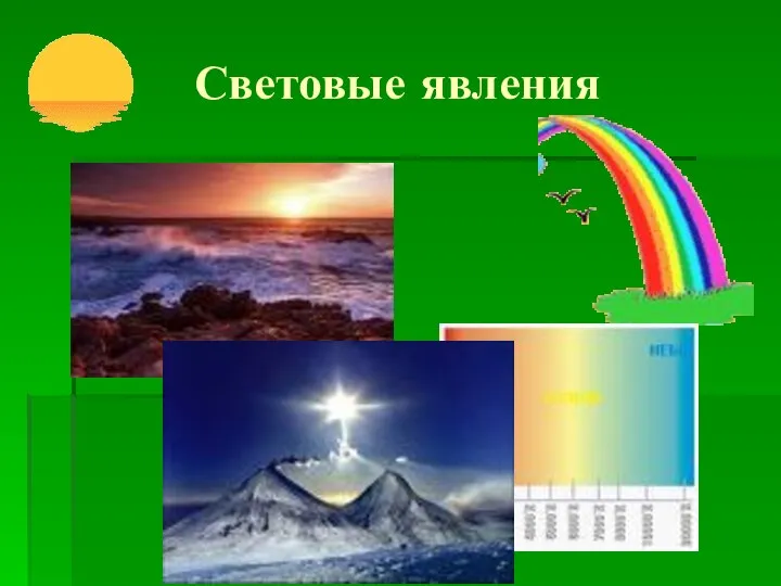 Световые явления