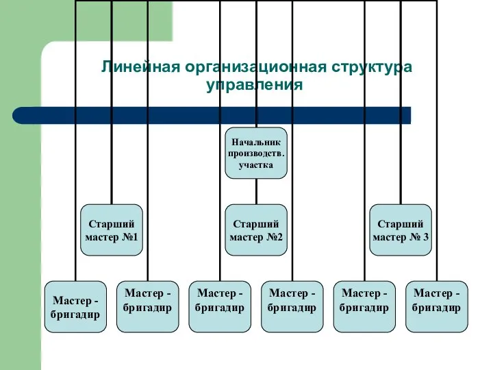 Линейная организационная структура управления