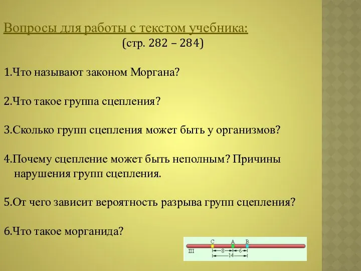 Вопросы для работы с текстом учебника: (стр. 282 – 284) 1.Что