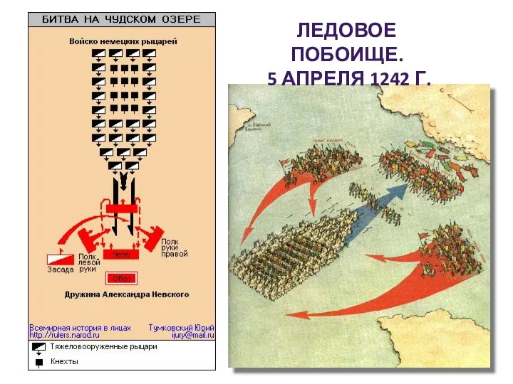 ЛЕДОВОЕ ПОБОИЩЕ. 5 АПРЕЛЯ 1242 Г.