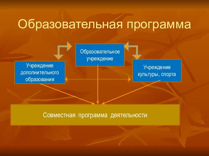 Образовательная программа