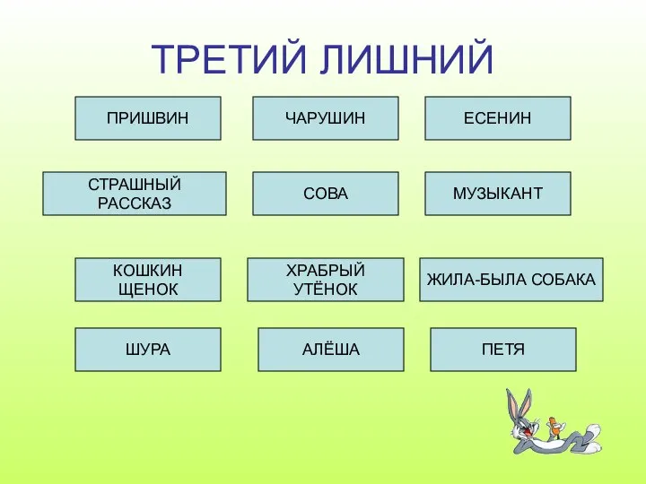 ТРЕТИЙ ЛИШНИЙ ПРИШВИН ЧАРУШИН ЕСЕНИН СТРАШНЫЙ РАССКАЗ МУЗЫКАНТ СОВА ЖИЛА-БЫЛА СОБАКА