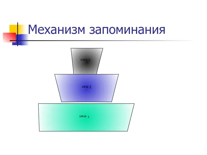 Механизм запоминания