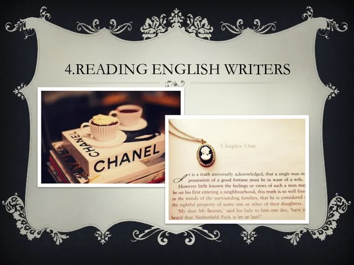 4.READING ENGLISH WRITERS