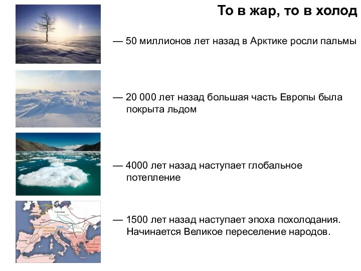 То в жар, то в холод — 50 миллионов лет назад