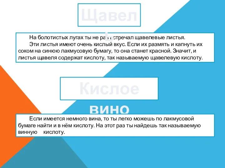 На болотистых лугах ты не раз встречал щавелевые листья. Эти листья