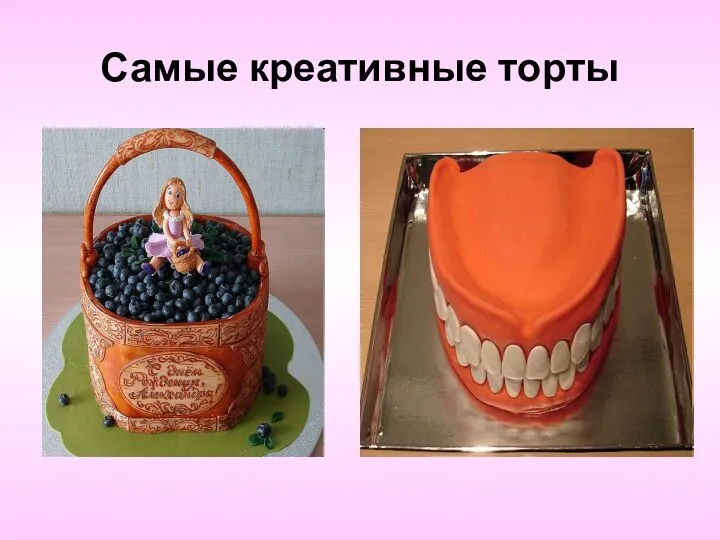 Самые креативные торты