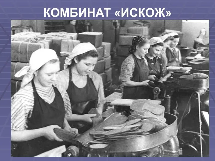 КОМБИНАТ «ИСКОЖ»