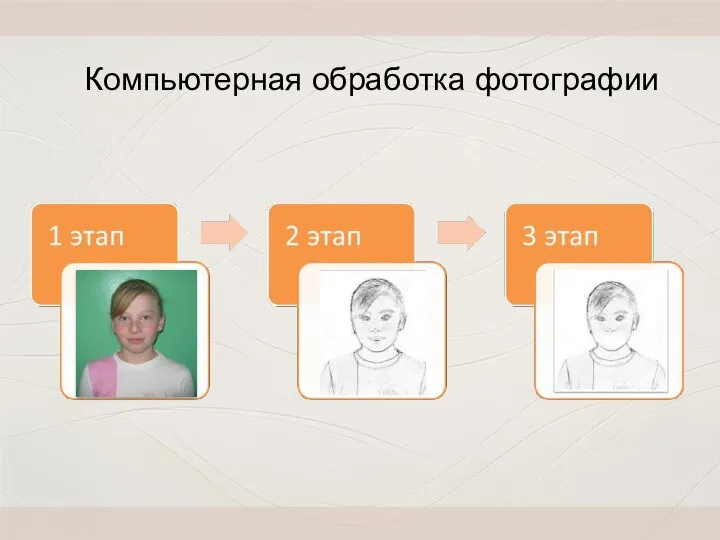 Компьютерная обработка фотографии