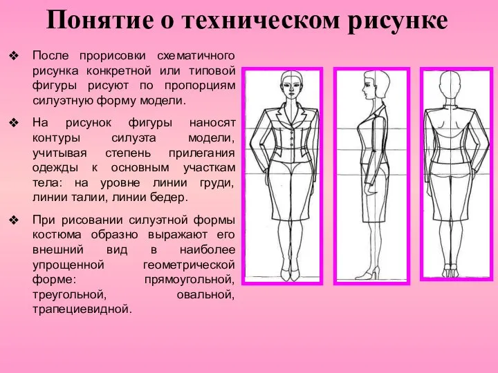 Понятие о техническом рисунке После прорисовки схематичного рисунка конкретной или типовой