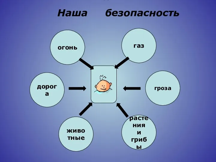 газ газ гроза огонь растения и грибы дорога животные безопасность Наша