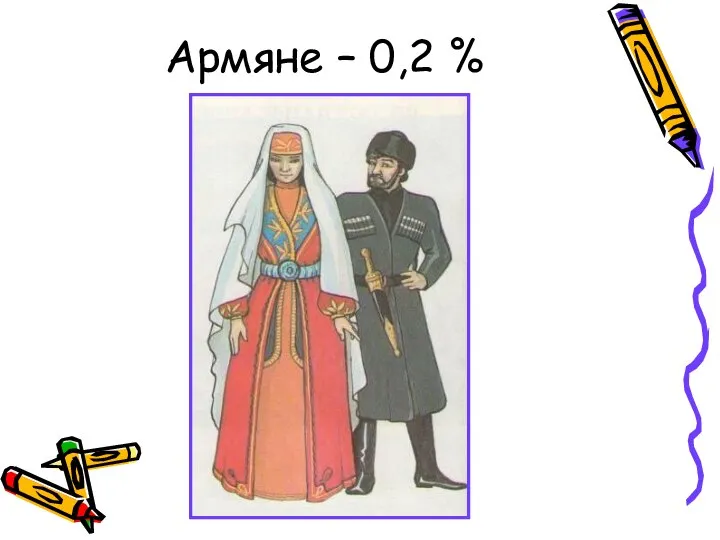 Армяне – 0,2 %