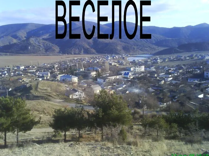 ВЕСЕЛОЕ