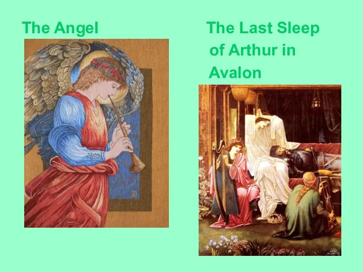 The Angel The Last Sleep of Arthur in Avalon