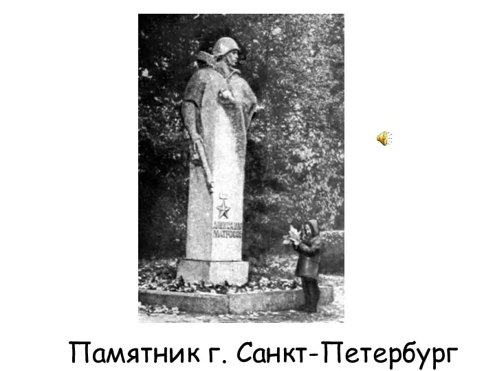 Памятник г. Санкт-Петербург