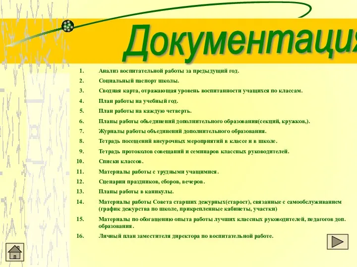 Документация Анализ воспитательной работы за предыдущий год. Социальный паспорт школы. Сводная