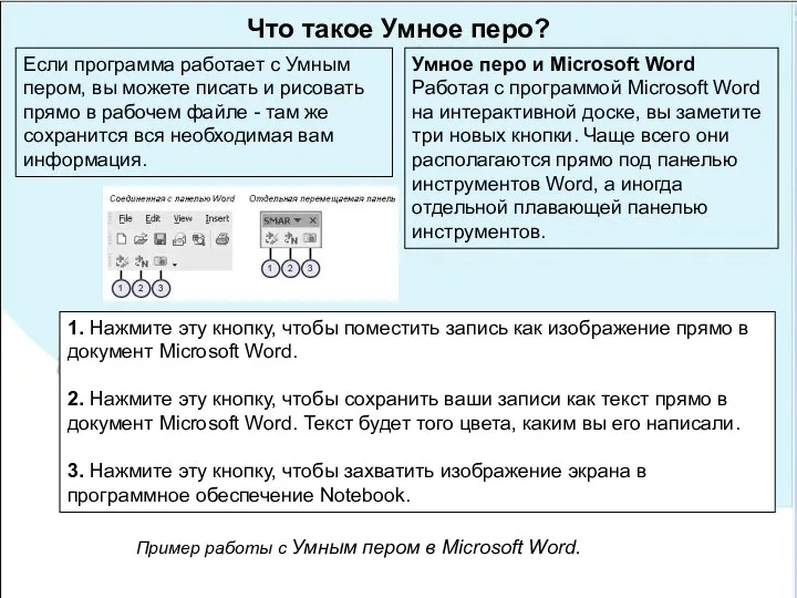 Что такое Умное перо? Если программа работает с Умным пером, вы