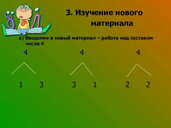 3. Изучение нового материала а) Введение в новый материал – работа