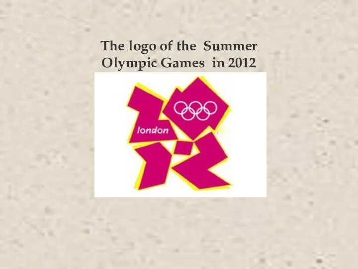 The logo of the Summer Olympic Games in 2012