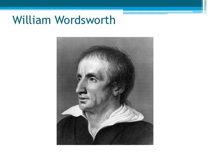 William Wordsworth