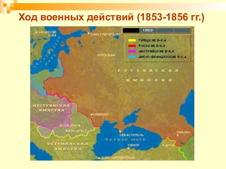 Ход военных действий (1853-1856 гг.)