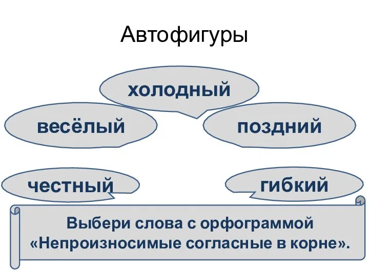 Автофигуры