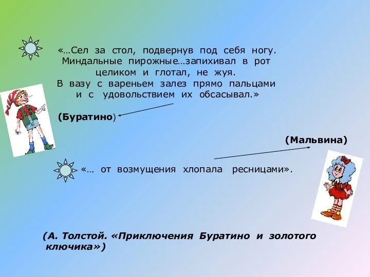 «…Сел за стол, подвернув под себя ногу. Миндальные пирожные…запихивал в рот