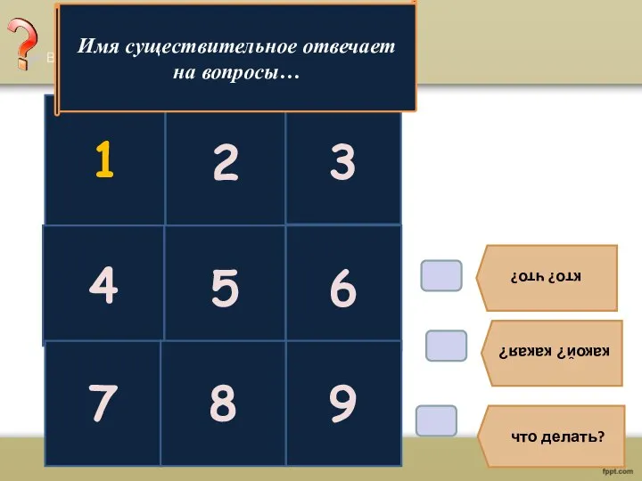 1 В2. кто? что? какой? какая? что делать? 2 3 4