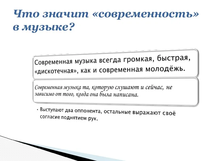 Что значит «современность» в музыке?