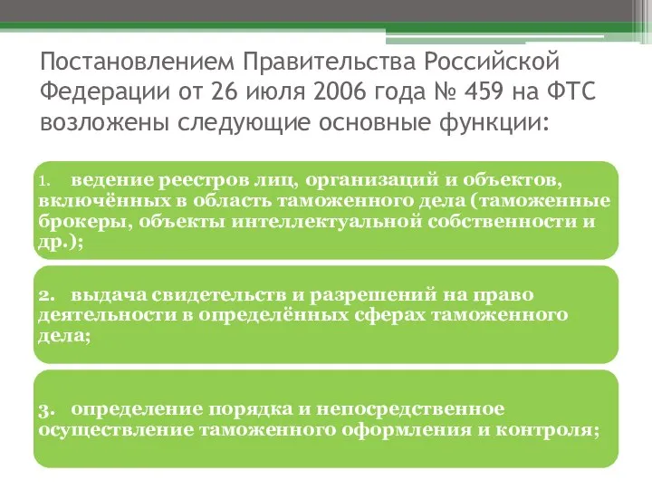 Постановлением Правительства Российской Федерации от 26 июля 2006 года № 459