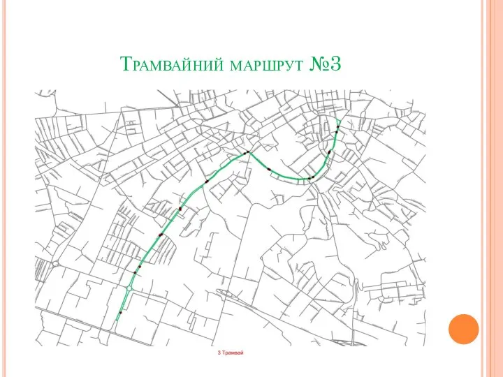 Трамвайний маршрут №3
