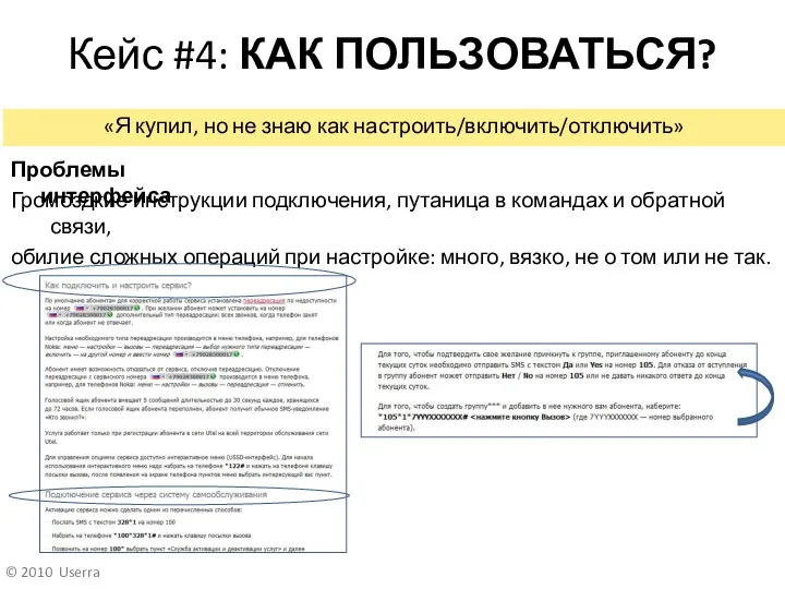 Кейс #4: КАК ПОЛЬЗОВАТЬСЯ? Громоздкие инструкции подключения, путаница в командах и