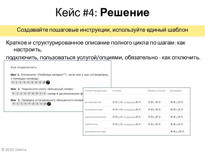 Кейс #4: Решение Краткое и структурированное описание полного цикла по шагам: