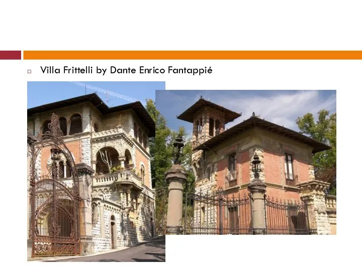 Villa Frittelli by Dante Enrico Fantappié