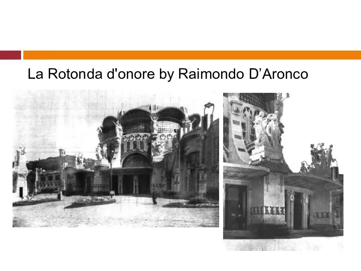 La Rotonda d'onore by Raimondo D’Aronco