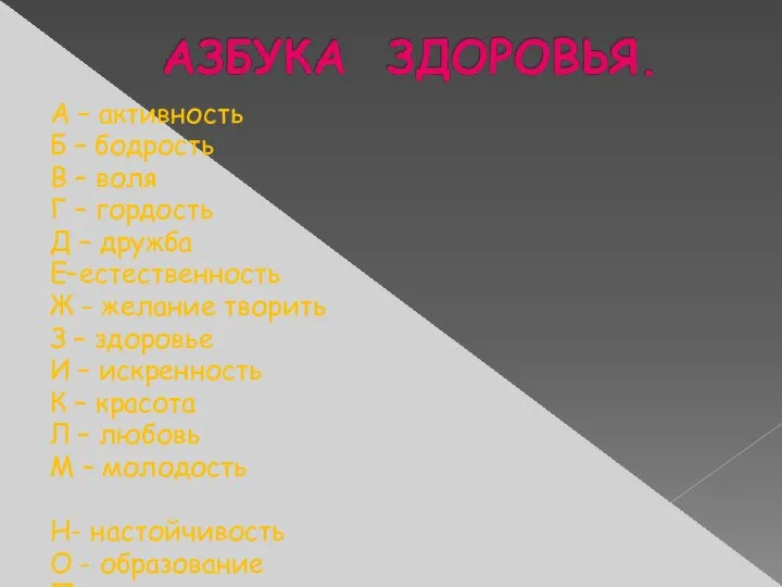 А – активность Б – бодрость В – воля Г –