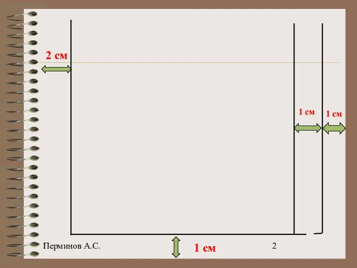 Перминов А.С. 2 см 1 см 1 см 1 см