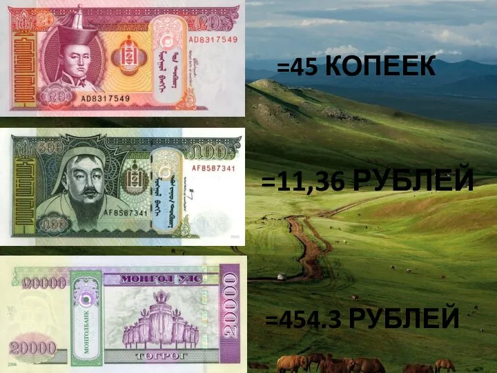 =11,36 РУБЛЕЙ =45 КОПЕЕК =454.3 РУБЛЕЙ