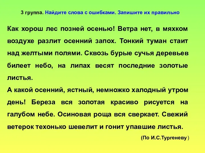 Как хорош лес позней осенью! Ветра нет, в мяхком воздухе разлит