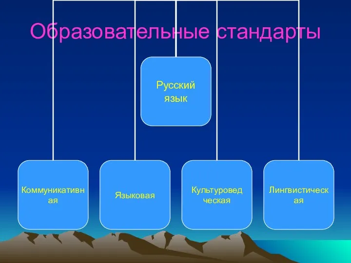 Образовательные стандарты