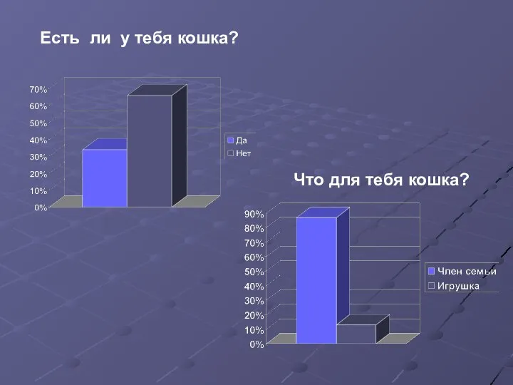 Есть ли у тебя кошка? Что для тебя кошка?