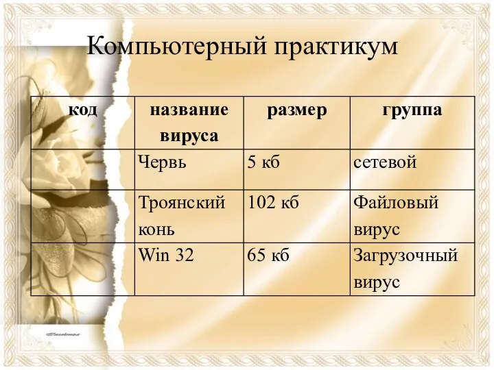 Компьютерный практикум