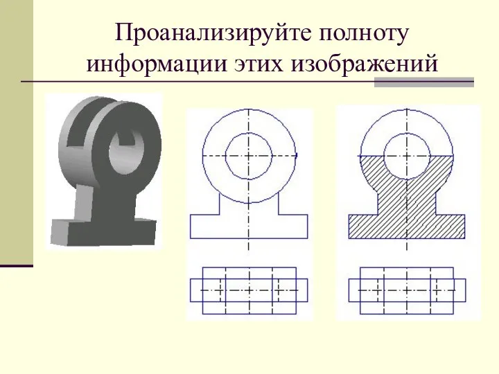 Проанализируйте полноту информации этих изображений