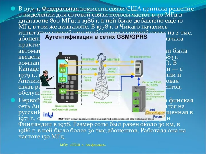 В 1974 г. Федеральная комиссия связи США приняла решение о выделении