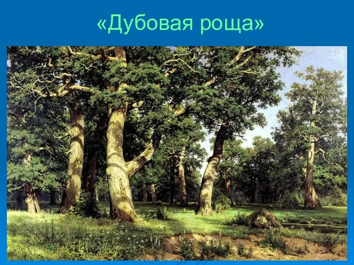 «Дубовая роща»