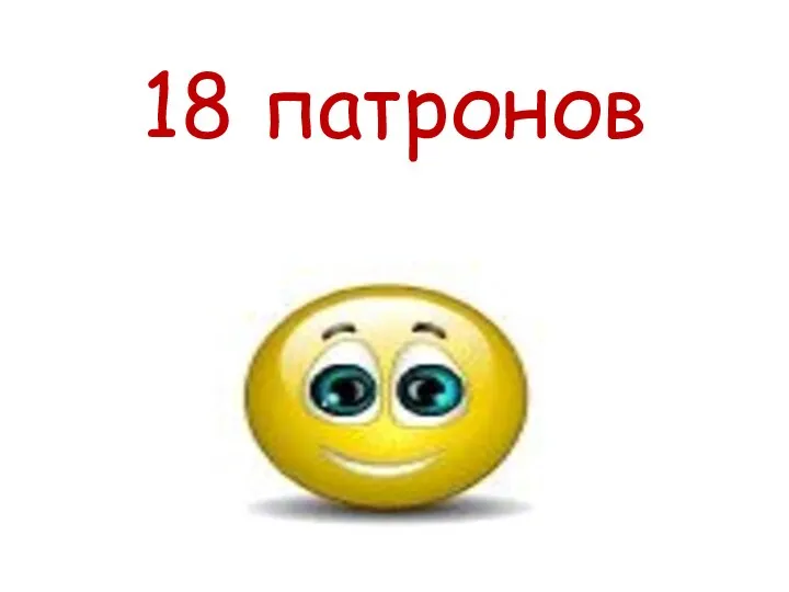 18 патронов