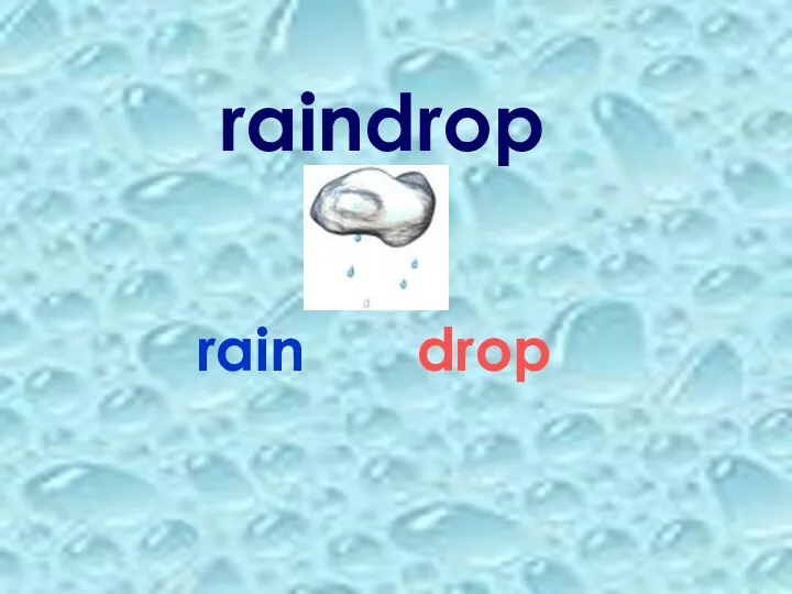 raindrop rain drop