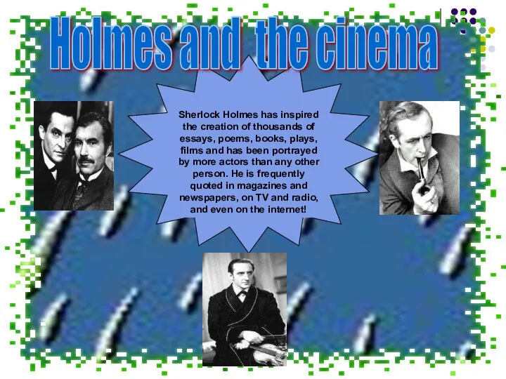 Holmes and the cinema