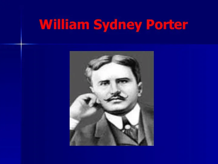 William Sydney Porter